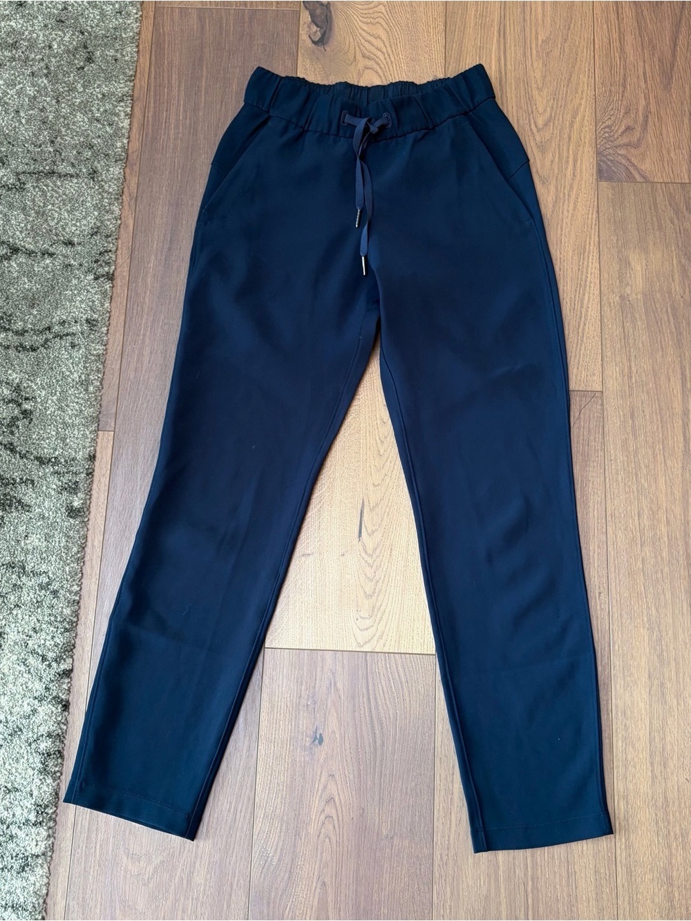 Lululemon Navy On the Fly Pant